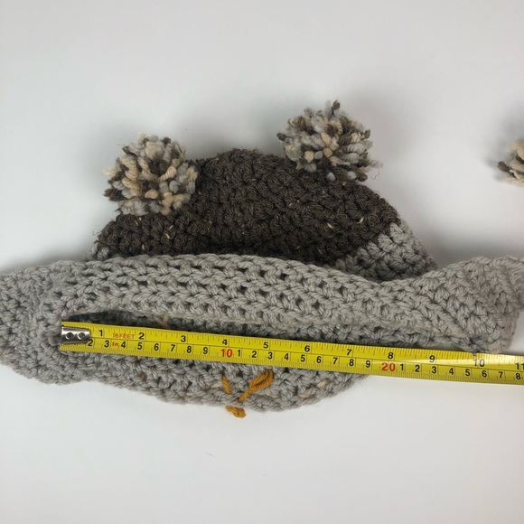 🔥3 for $30 Owl crochet kids hat - Picture 4 of 5